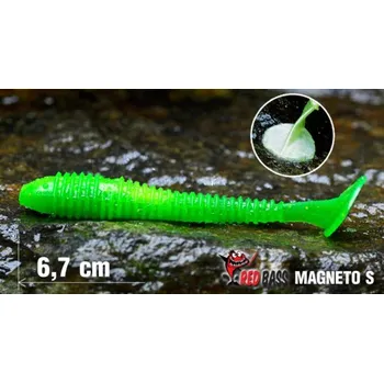 Nástraha Rippery RedBass Magneto S - 67 mm sytě žlutá