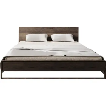 Postel Dvoulůžková postel Adria 160 x 200 cm - kouřový dub