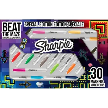Kancelář SHARPIE Fine Point, sada 30ks Beat The Maze