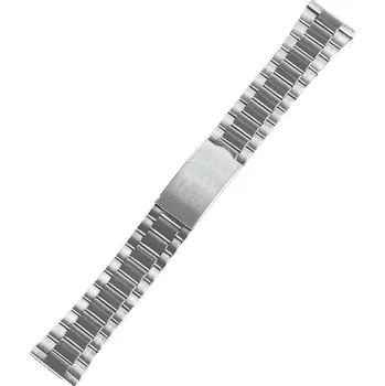 Řemínek na hodinky Ocelový náramek Ricardo Ambra, stříbrný