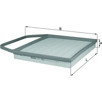 Vzduchový filtr Vzduchový filtr MAHLE LX 1564