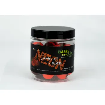 Boilies EMERS FISH Jahoda Krab- NEONKY 20mm 50g