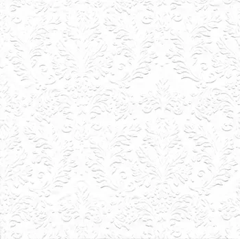 Papírový ubrousek IHR CAMEO UNI white velké ubrousky 33x33 cm