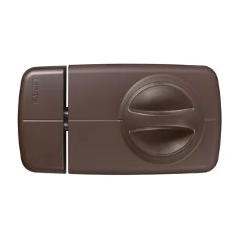 Přídavný zámek na dveře 7010 B hnědá