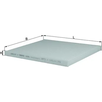 Ventilátor topení a klimatizace Filtr, vzduch v interiéru KNECHT LA 298