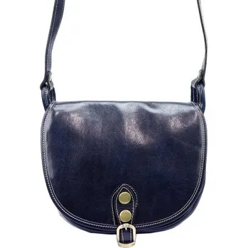 Kabelka Dámská kožená kabelka NÁMOŘNICKÁ MODRÁ M Florence 8863 M