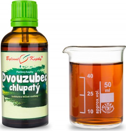 Bylinné kapky s.r.o. Dvouzubec chlupatý tinktura 50 ml | Bylinné kapky