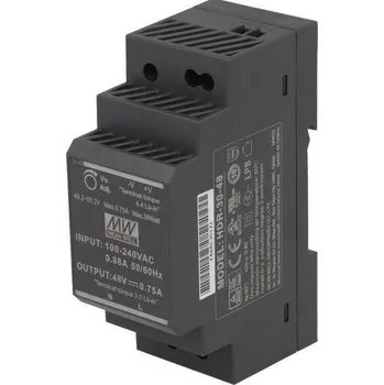 spínaný zdroj Zdroj Mean Well HDR-30-15, 15V=/30W spínaný na DIN lištu