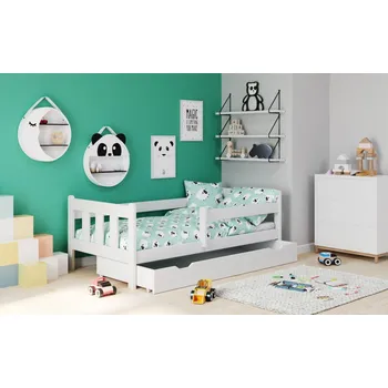 Dětská postel se zásuvkou Marietta bílá