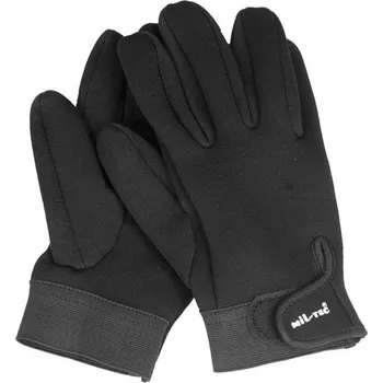 Rukavice Mil-Tec Neopren krátké rukavice černé L