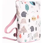 Dětský softshellový batůžek Monkey Mum® - Denní zvířátka Velký (3-6 let)