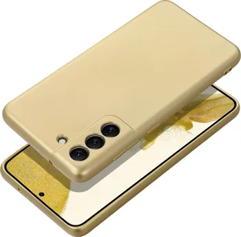 Pouzdro na mobilní telefon Metallic Case pro Samsung Galaxy A14 5G zlaté