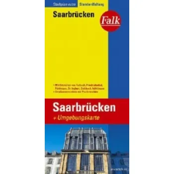 Falk Stadtplan Extra Saarbrücken 1:20.000 – (DE)