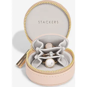 Šperkovnice Cestovní šperkonvice do kabelky Stackers Oyster Travel Blush | růžová 76203