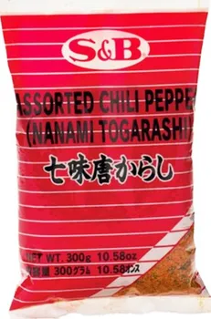 Koření S&B Japonské koření sedmi chutí 300 g