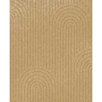 Tapeta Eijffinger Okrová vliesová tapeta na zeď, 312433, Artifact, Eijffinger, velikost 0,52 x 10 m