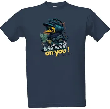 Pánské oblečení Tričko s potiskem I count on you pánské