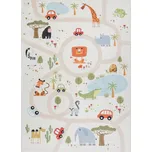Dětský kusový koberec Bambino 1165 Zoo, 80x150, vícebarevná, dětský pokoj, Dywany Łuszczów - 1 rok na vrácení + DOPRAVA ZDARMA k Vám i zpět