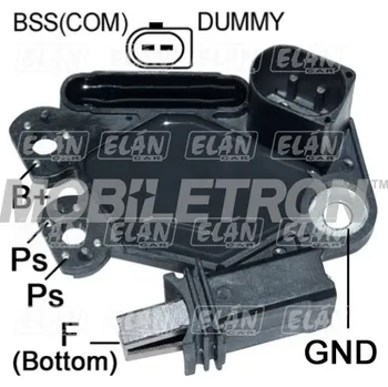 Alternátor Regulátor alternátoru Valeo TG17C020 / 593918
