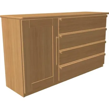 Komoda Komoda Pavla B3 DZ Dub