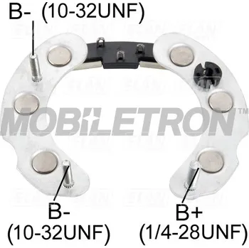 Alternátor Diodový blok alternátoru Ford D64Z-1030-4A / D9VY-1030-4A