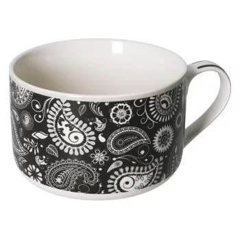 Hrnek černá Shanti 0,5l BRANDANI (Barva-černá)