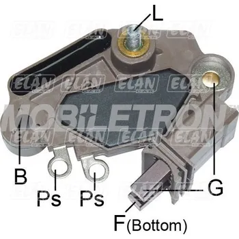 Alternátor Regulátor alternátoru Valeo A14VI15 / 593284