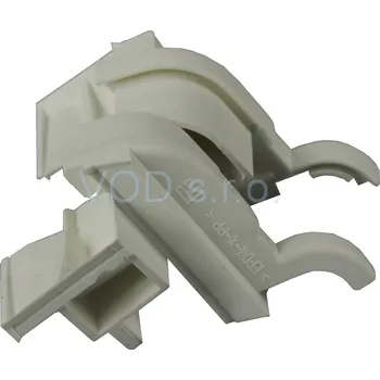 Příslušenství k oknu Koncovka ISAR 259/24 C 15-20° bílá, pravá