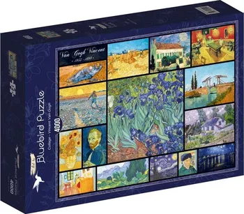 Puzzle Bluebird Puzzle Koláž obrazů Vincent Van Gogh 4000 dílků
