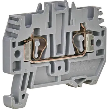 Svorka řadová pružinová ESP-HMM.2, šedá, ETI