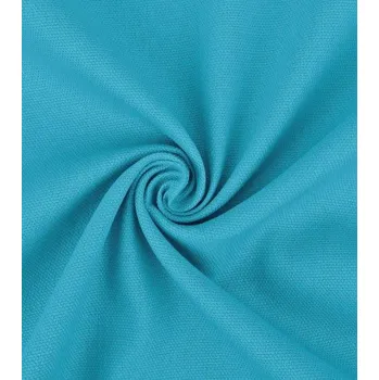 EU bavlněné plátno kanvas aqua 1.5 m