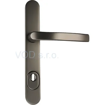 Dveřní kování Dieckmann Klika venkovní KRONOS PZ92/8, se zakrytím, F9 ocel