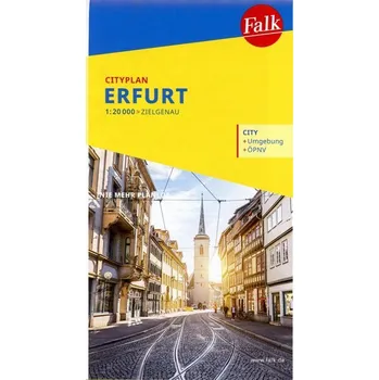 Falk Cityplan Erfurt 1: 20000