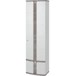 Skříň Cabana typ 21 Bílá arctic VL/grafit