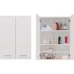 Koupelnová skříňka nad pračku POLA MINI DD BÍLÁ