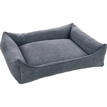 Pelíšek pro psa Pelech FLAMINGO Reno obdélníkový světle modrý 100x80x25cm