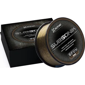 Vlasec Sonik Subsonik Brown 0,31mm 15lb 1200m