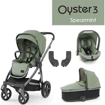 Kočárek Kočárek BabyStyle Oyster3 základní set 4 v 1 Spearmint 2024