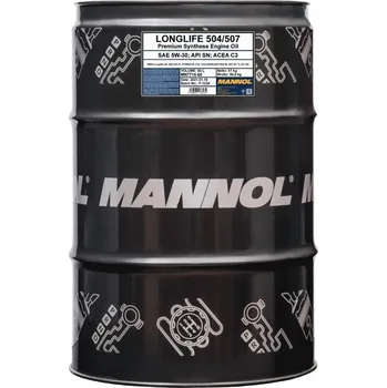 Motorový olej MANNOL 7715 Longlife 504/507 5W-30 60 l