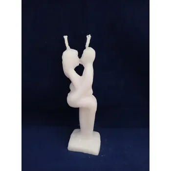 Svíčka Svíčka figurální - Lovers bílá
