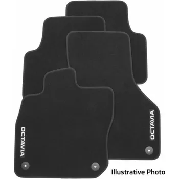 autokoberec Sada textilních koberců Prestige - Škoda Octavia IV černé