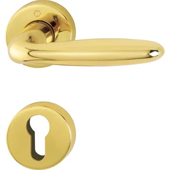 Dveřní kování Hoppe VERONA rozetová interiérová klika/klika, PZ 8 mm, F71