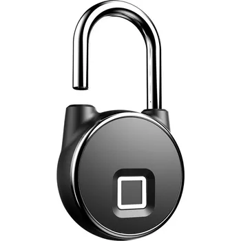 Visací zámek TOP Bluetooth visací zámek černý