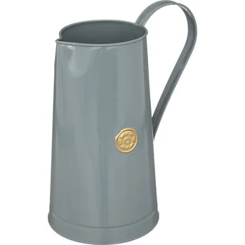 Váza Atmosphera Kovová váza, šedá, 25 cm