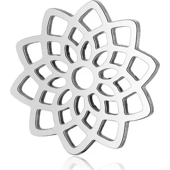 Materiál na výrobu šperku Šperky4U Ocelová destička mandala - OK1324-ST