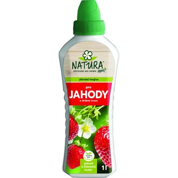 Hnojivo AGRO CS a.s. NATURA Přírodní hnojivo pro jahody a drobné ovoce 1l