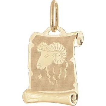 Přívěsek Přívěšek ze žlutého zlata znamení beran ZZ0643F + dárek zdarma