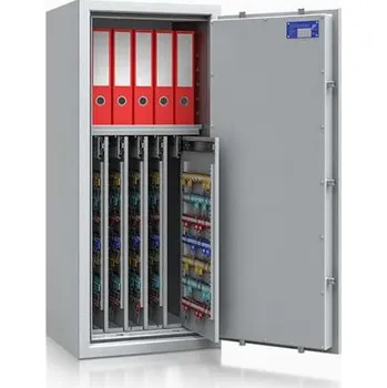 Trezor ISS Trezor Safe4Key 157020.02 EL, třída I, světle šedý