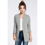 Klasický blejzr bez límce B030 Barva: Šedá, Velikost: S