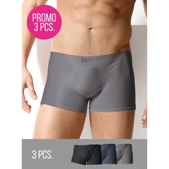 Boxerky 3PACK-Pánské bezešvé boxery MAN Barva: ASSORTITO, Velikost: L/XL